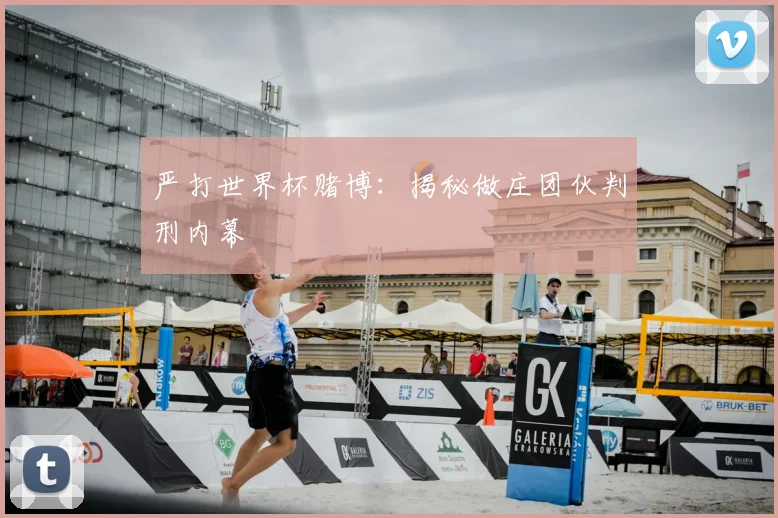 严打世界杯赌博：揭秘做庄团伙判刑内幕