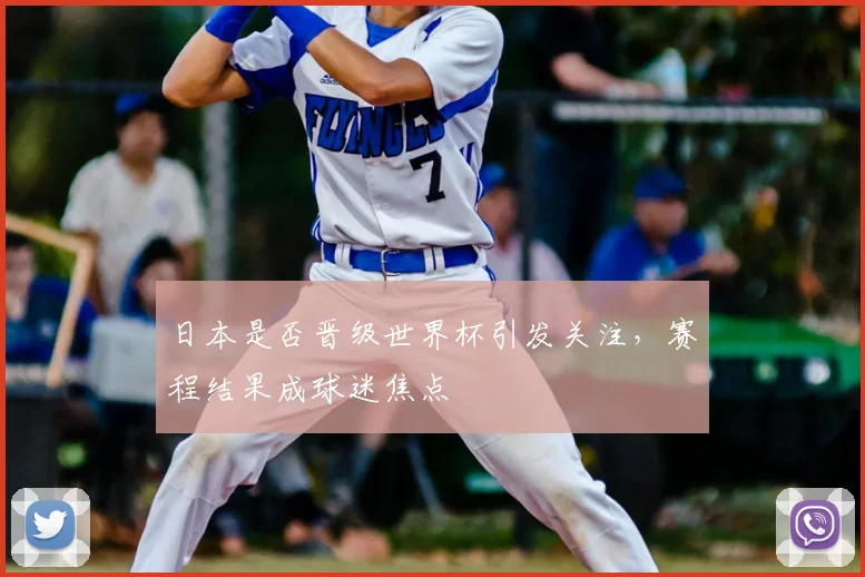 日本是否晋级世界杯引发关注,赛程结果成球迷焦点