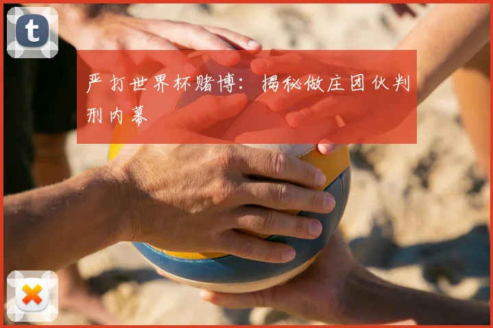 严打世界杯赌博：揭秘做庄团伙判刑内幕